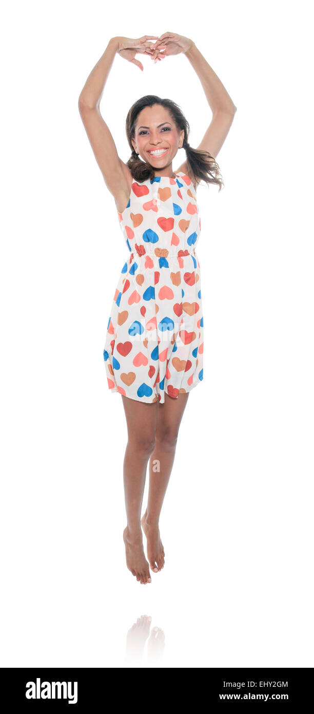 Real african female model Cut Out Stock Images & Pictures - Alamy