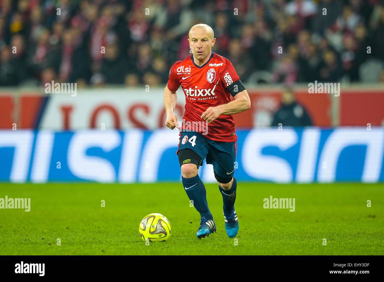 Florent Balmont - 15.03.2015 - Lille/Rennes - 29e journee Ligue 1.Photo :  Andre Ferreira/Icon Sport Stock Photo - Alamy