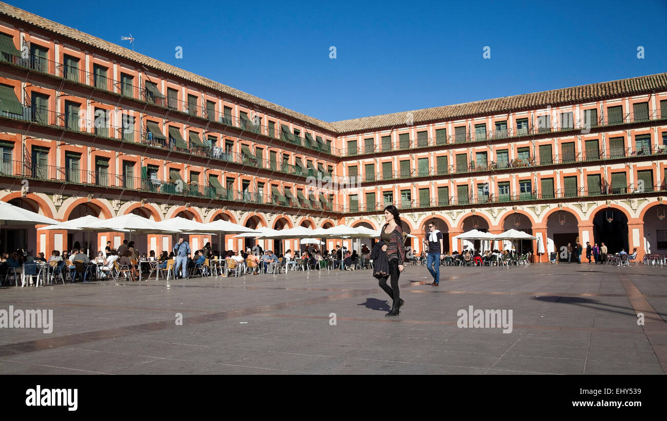 Plaza Corredera, Cordoba Stock Photo Alamy