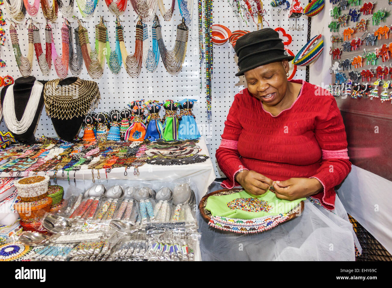 South Africa, African, Johannesburg, Rosebank Mall, The African Flea