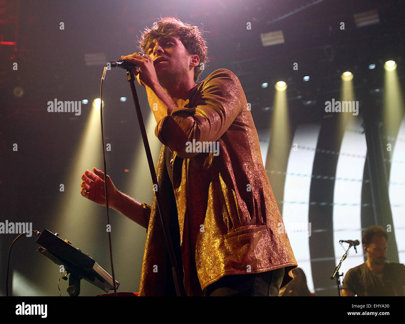 Paolo Nutini performs at iTunes Festival 2014 Featuring: paolo nutini Where: London, United Kingdom When: 14 Sep 2014 Stock Photo