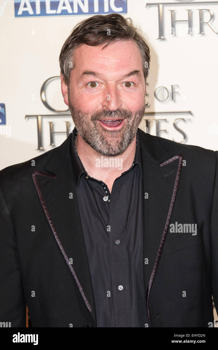 London, UK. 18th March 2015. Ian Beattie attends the world premiere of Game of Thrones: Season 5 at the Tower of London in London, UK. Credit:  London pix/Alamy Live News Stock Photo