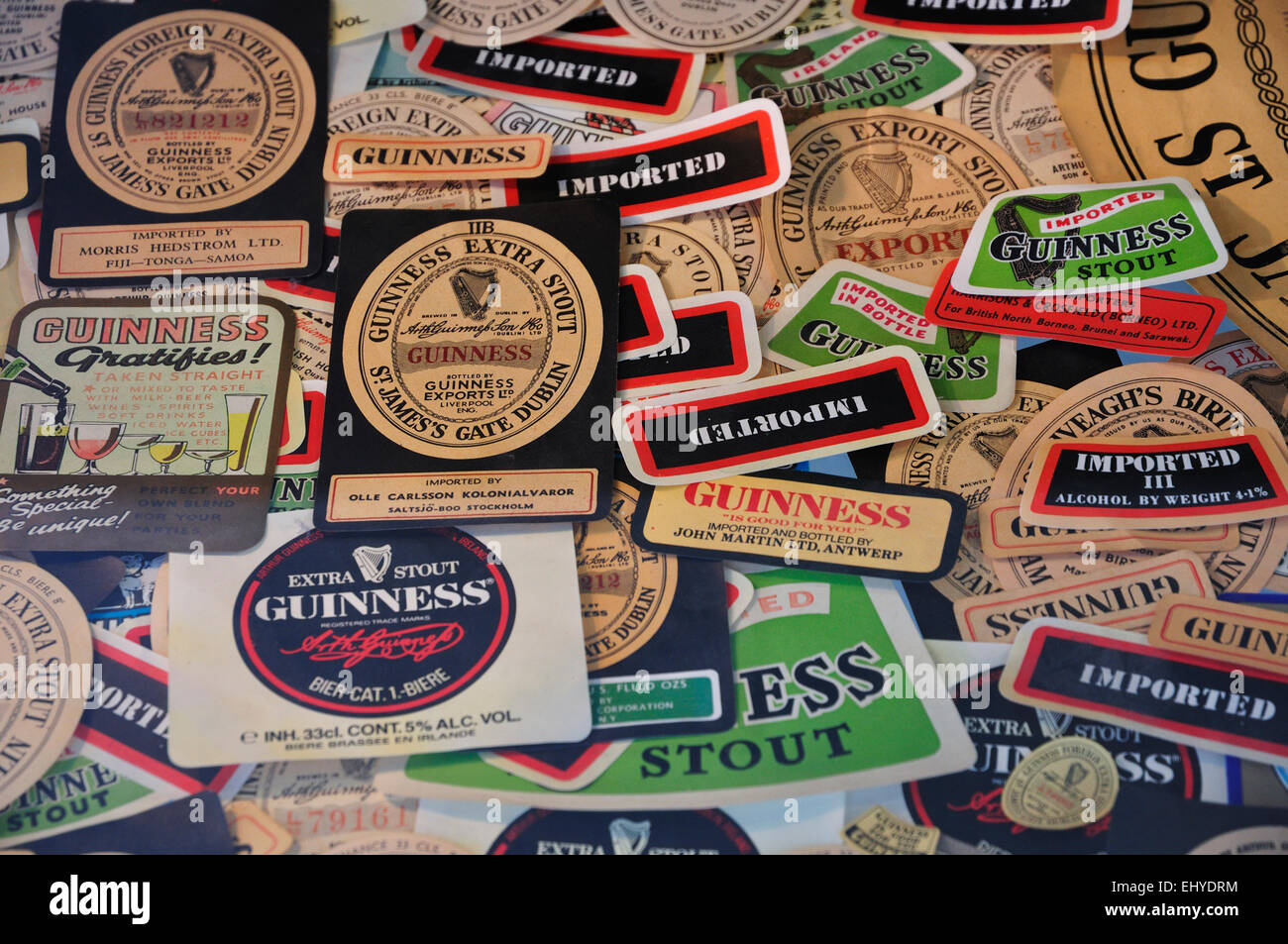 Dublin, Guinness Storehouse Stock Photo