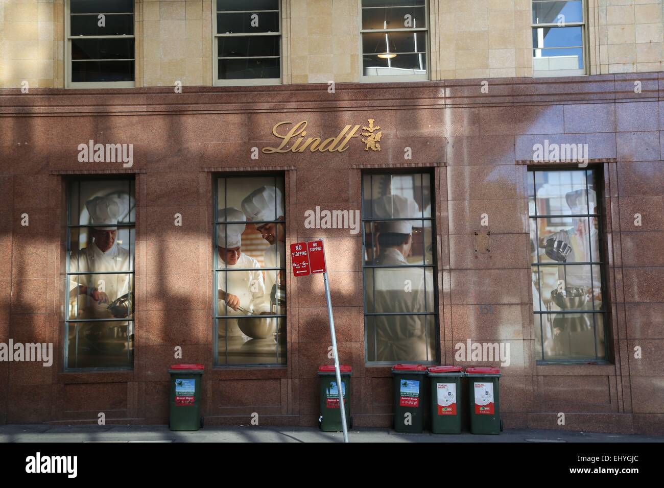 Lindt chocolate cafe hi-res stock photography and images - Alamy