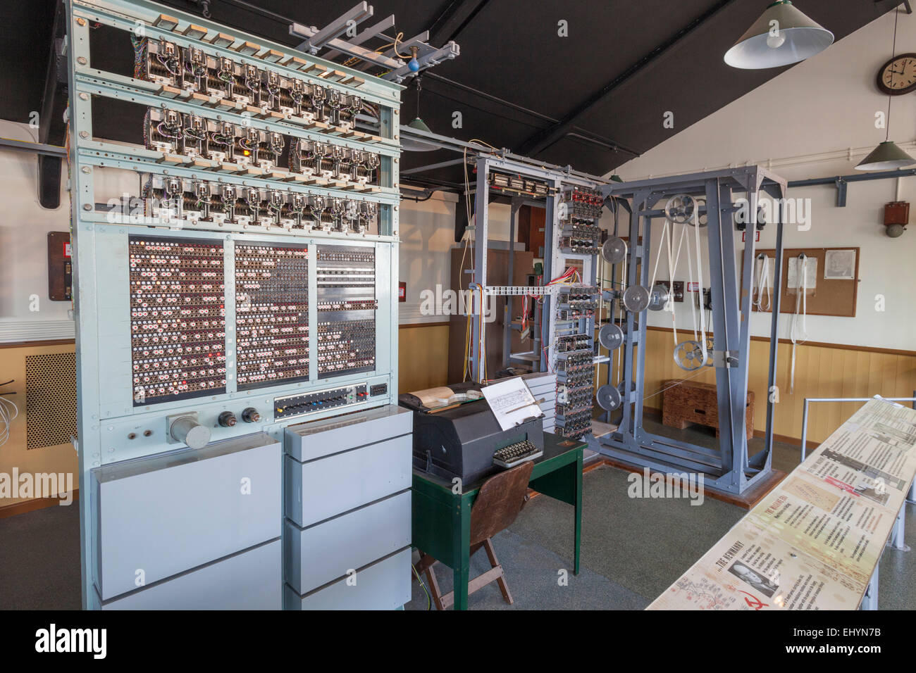 England, Buckinghamshire, Bletchley, Bletchley Park, Exhibit of, Tunny