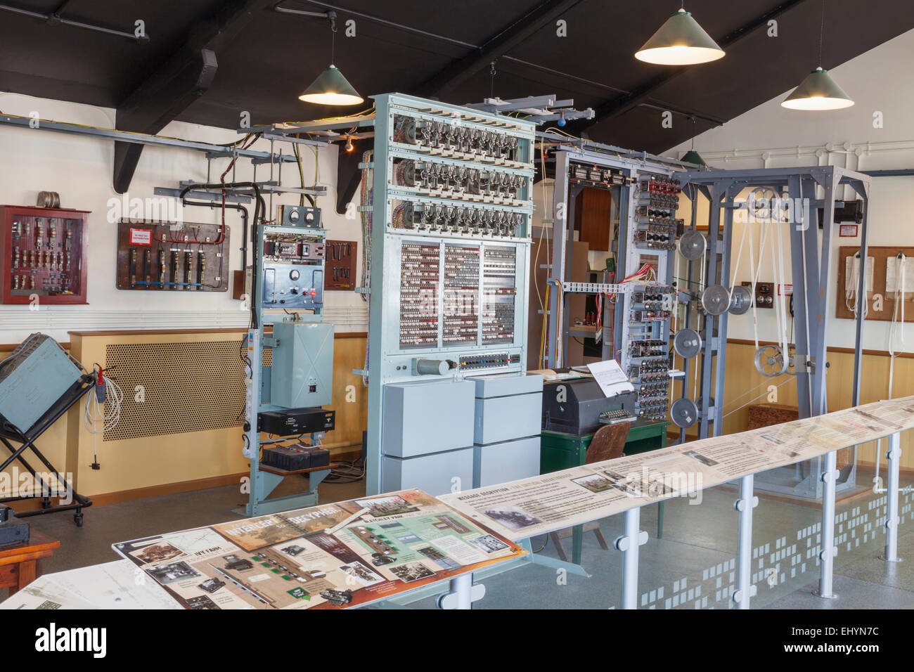 England, Buckinghamshire, Bletchley, Bletchley Park, Exhibit of, Tunny