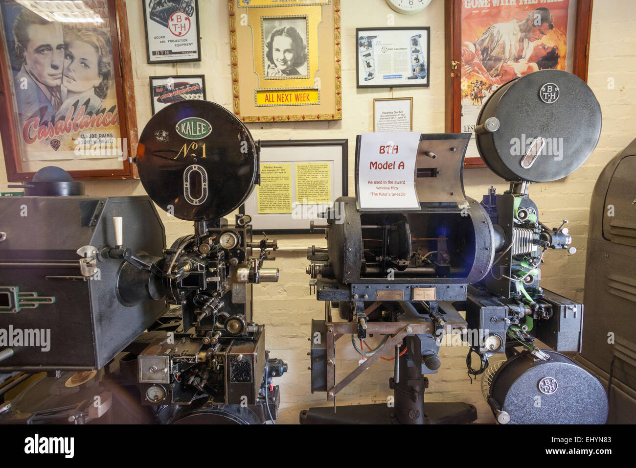 England, Buckinghamshire, Bletchley, Bletchley Park, Enigma Cinema and