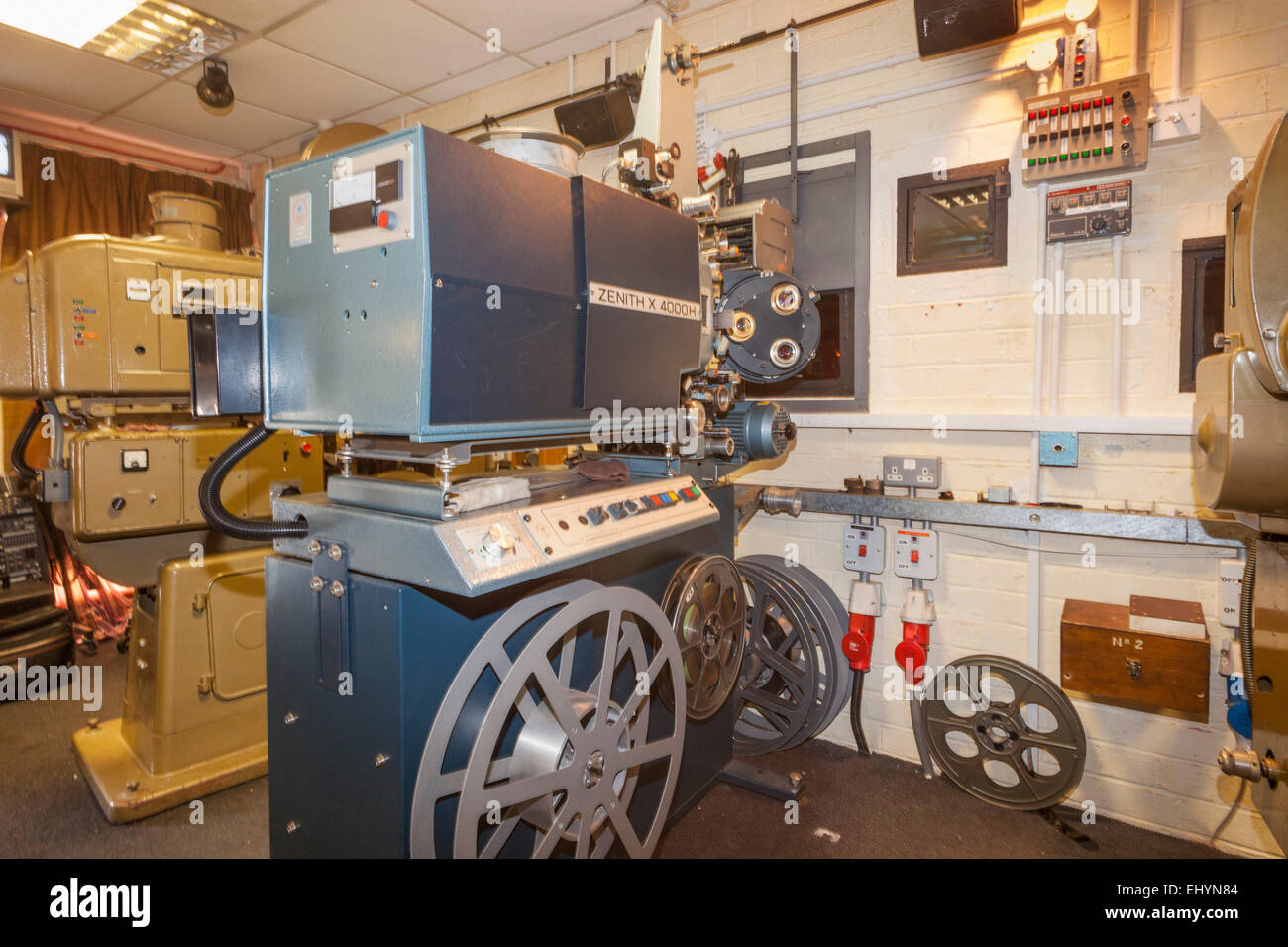 England, Buckinghamshire, Bletchley, Bletchley Park, Enigma Cinema and