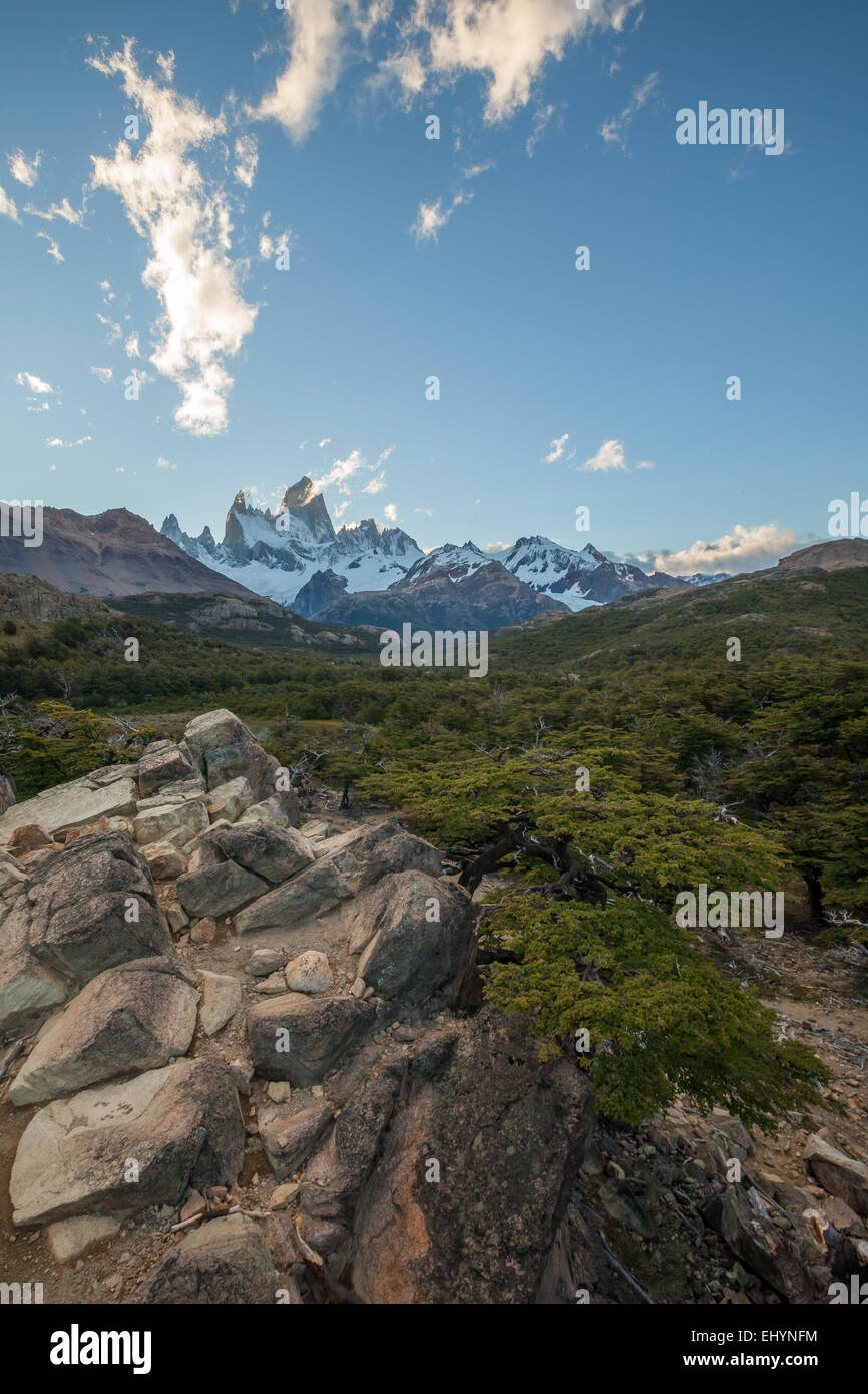 Monte Fitz Roy, Patagonia, Argentina Stock Photo
