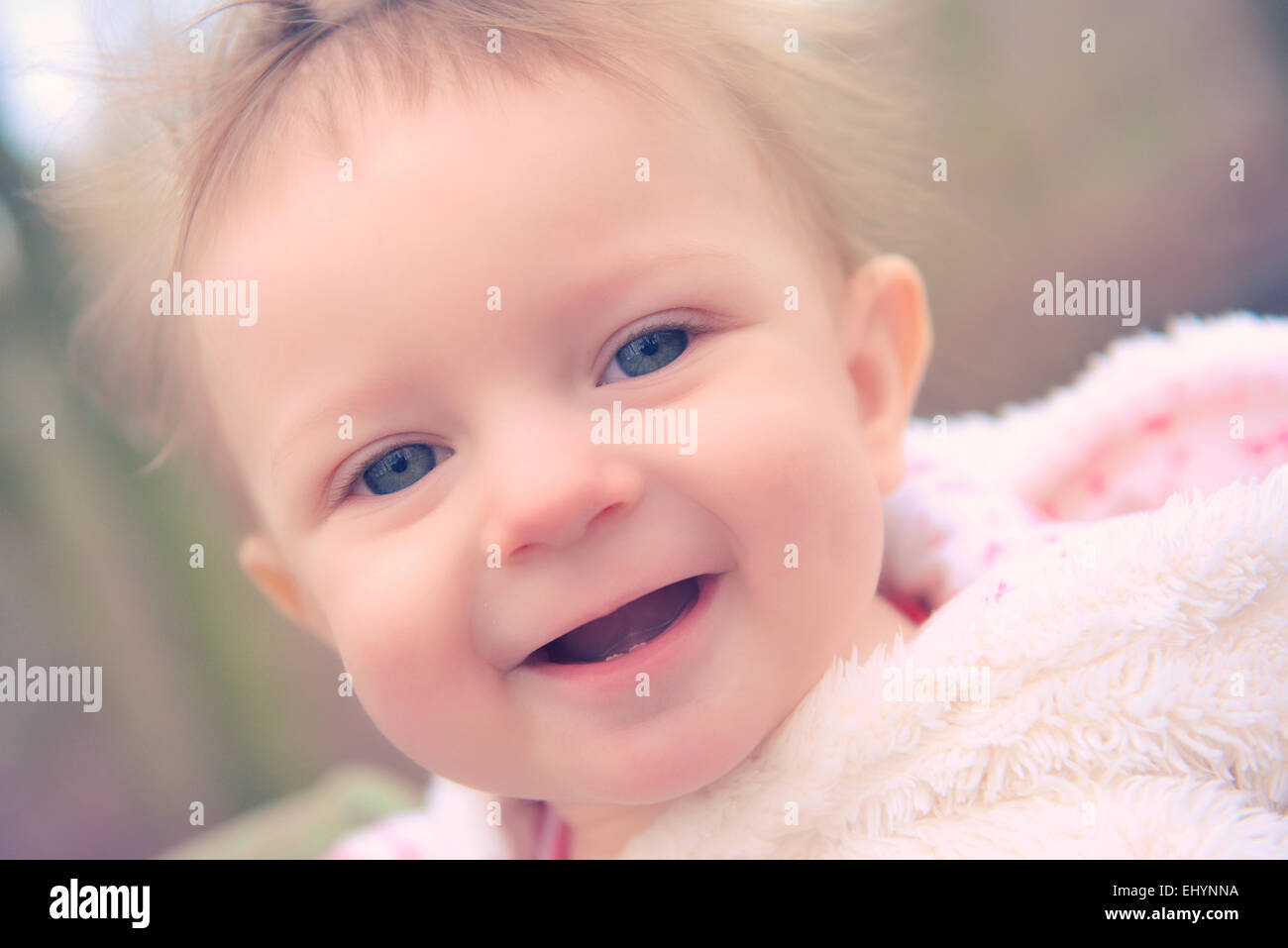 Portrait of a baby girl Stock Photo