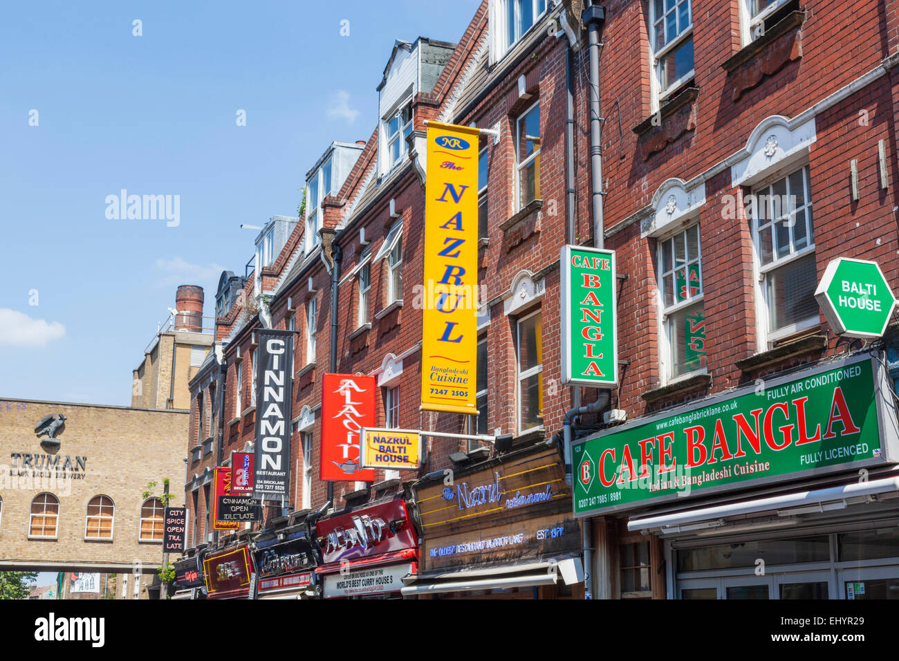 England, London, London, Tower Hamlets, Brick Lane, Bangladeshi and
