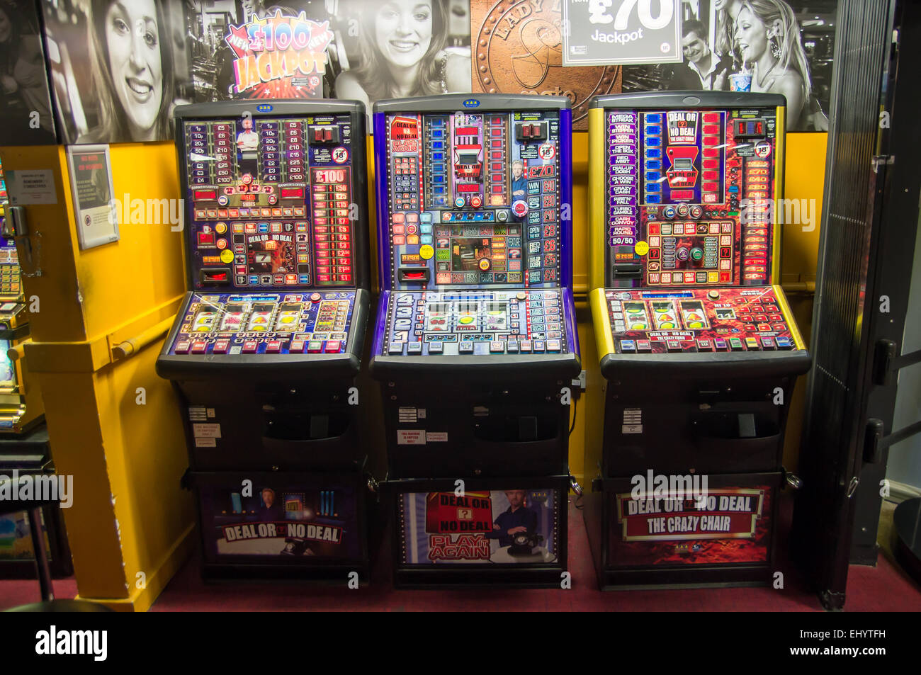 Slots arcade gambling machines hi-res stock photography and images - Alamy