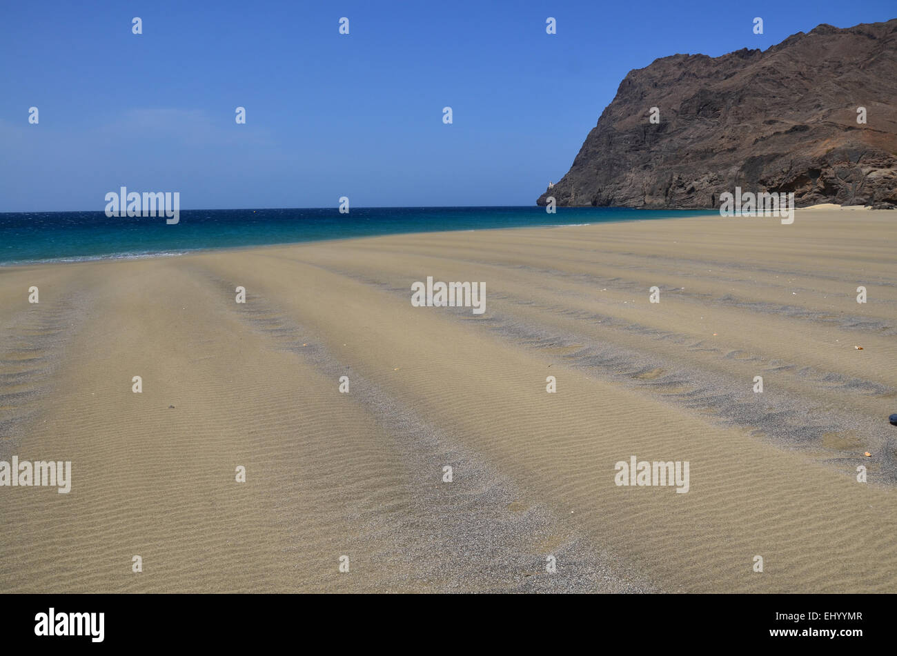 Cape Verde, Cape Verde Islands, sao vicente, coast, beach, seashore, sand beach, sea, sao pedro Stock Photo