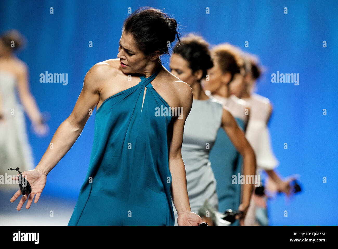 MercedesBenz Madrid Fashion Week Spring/Summer 2015 Duyos Catwalk