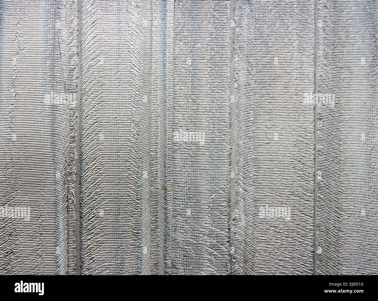 The texture of insulator surface on the roof. Stock Photo