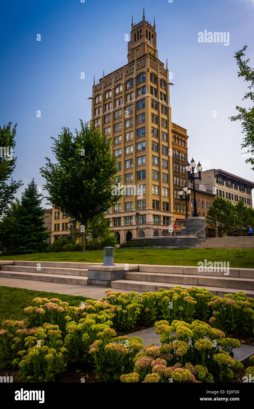 The Jackson Building in downtown Asheville, North Carolina. Stock Photo