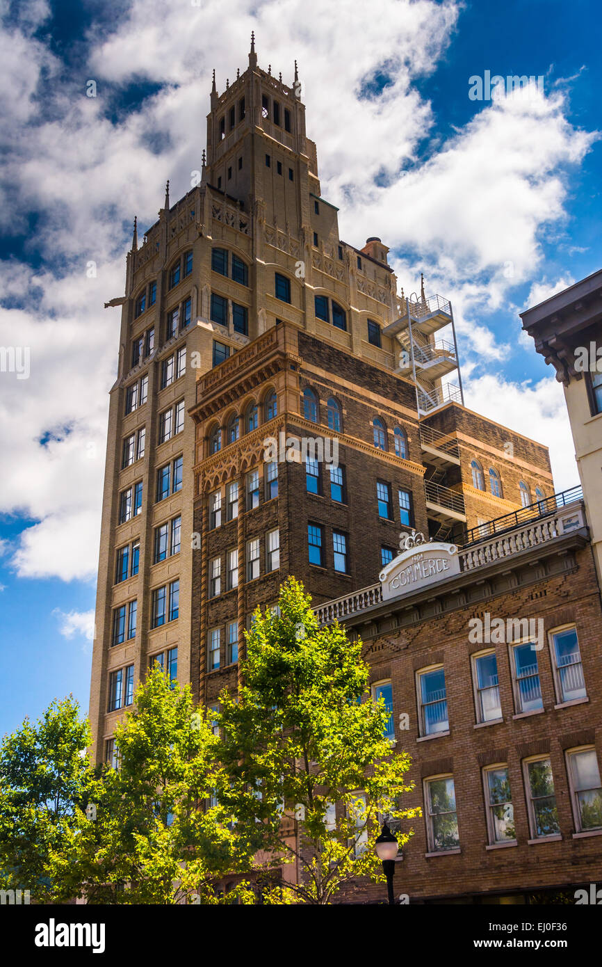 The Jackson Building in downtown Asheville, North Carolina. Stock Photo