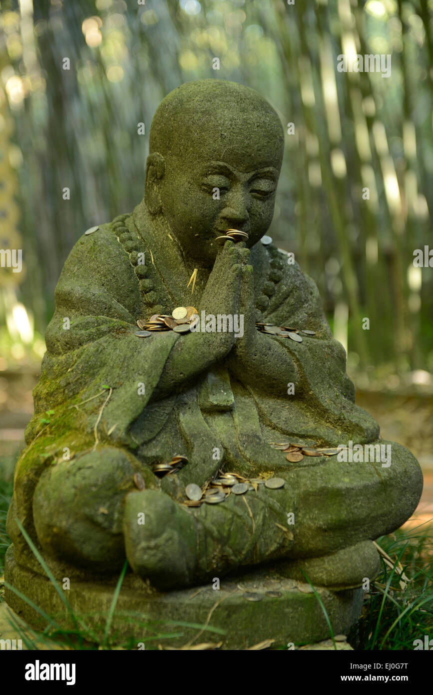 USA, Florida, Gainesville, Kanapaha, Botanical Garden, Buddha in the