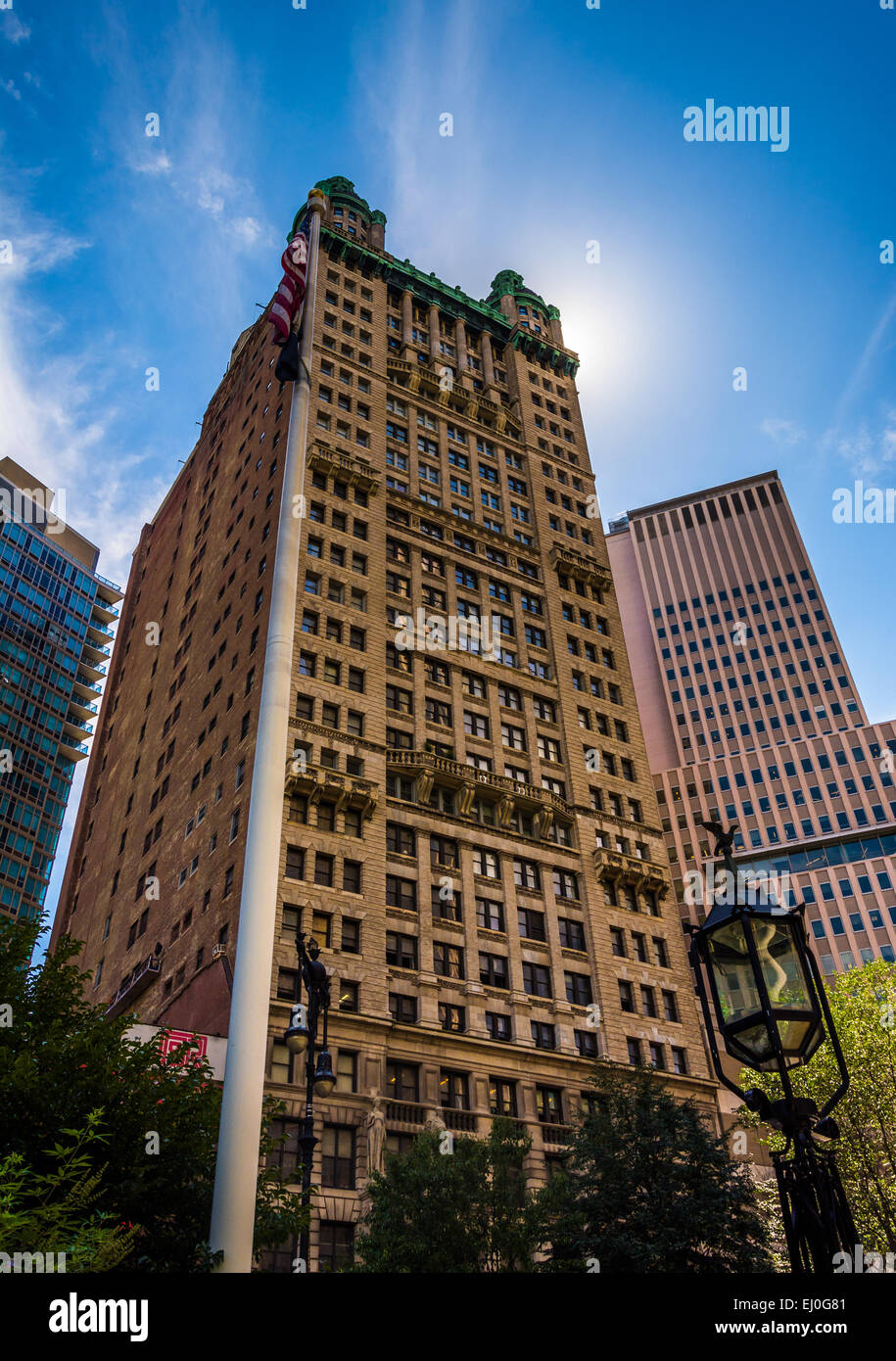 The Park Row Building, in Lower Manhattan, New York Stock Photo - Alamy