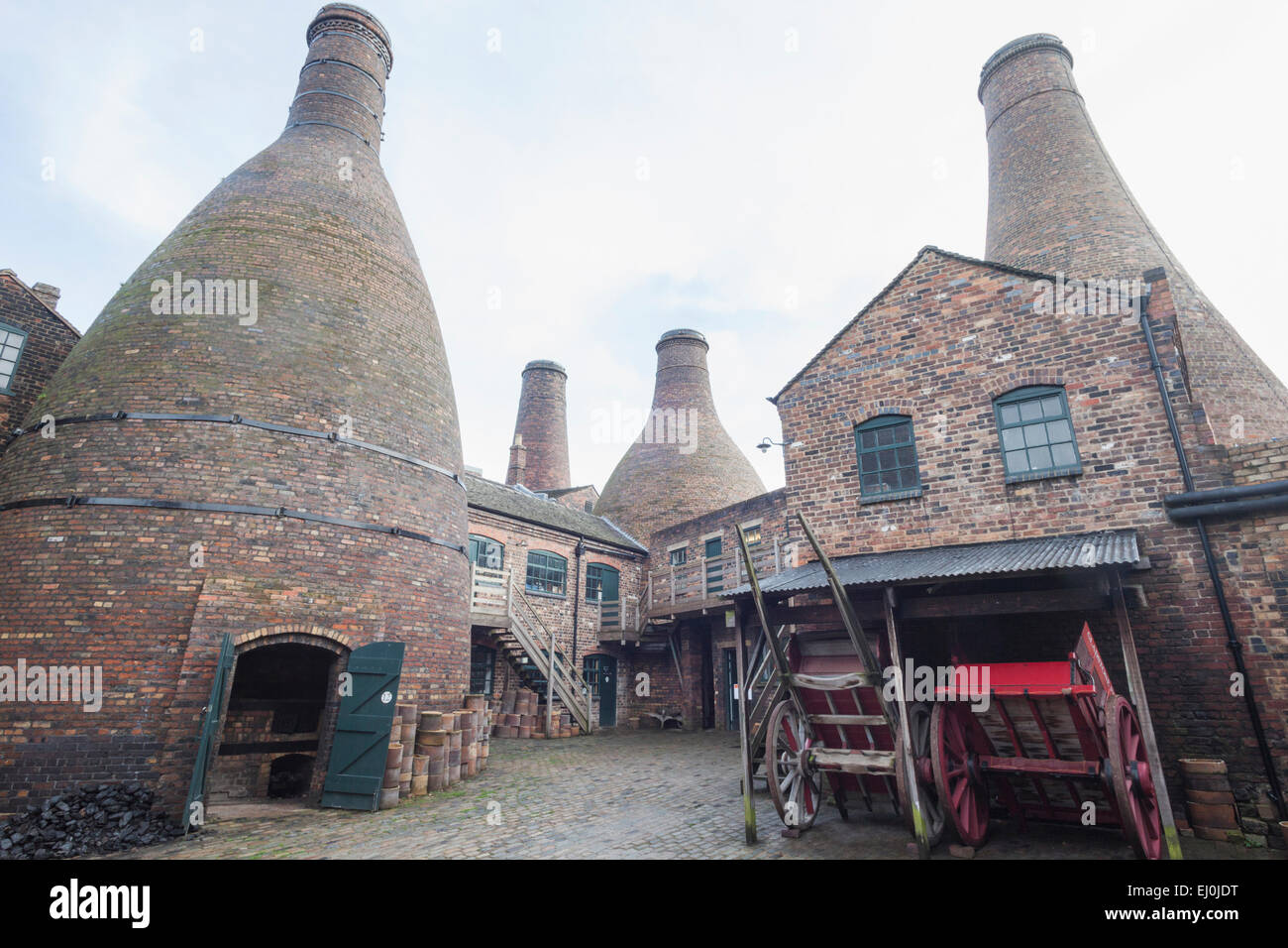 England, Staffordshire, StokeonTrent, Gladstone, Pottery Museum