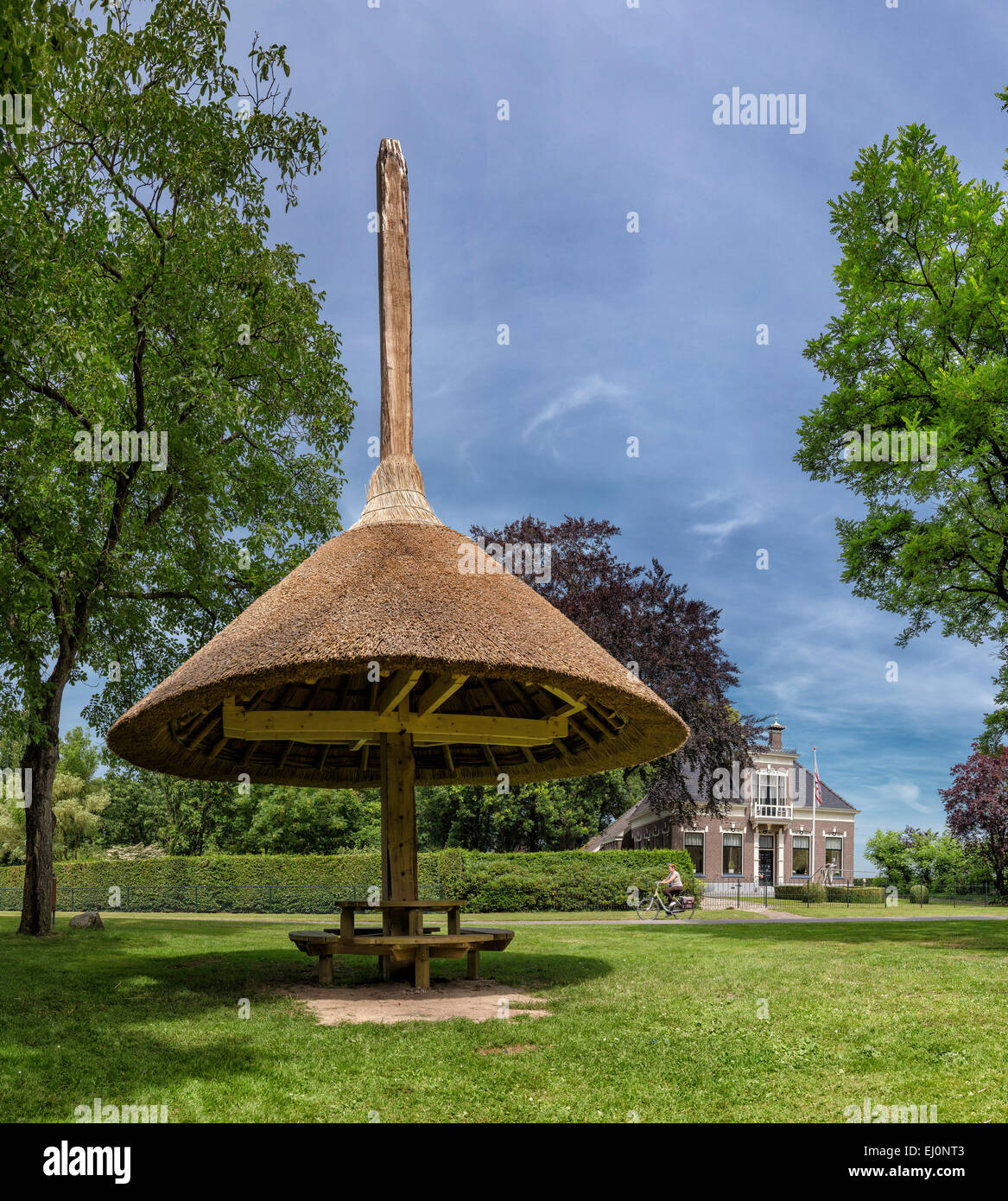 Netherlands, Holland, Europe, Westenesch, Emmen, Drenthe, house, trees