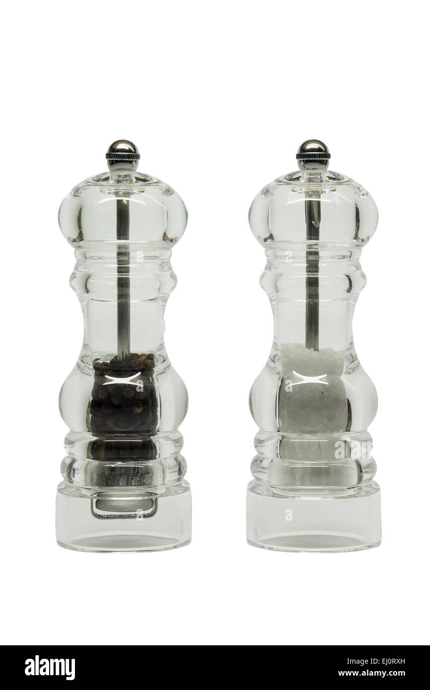 Salt and pepper mills Stock Photo Alamy