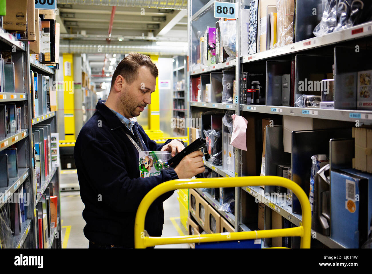 Distribution center amazon poland wro2 hi-res stock photography and images  - Alamy