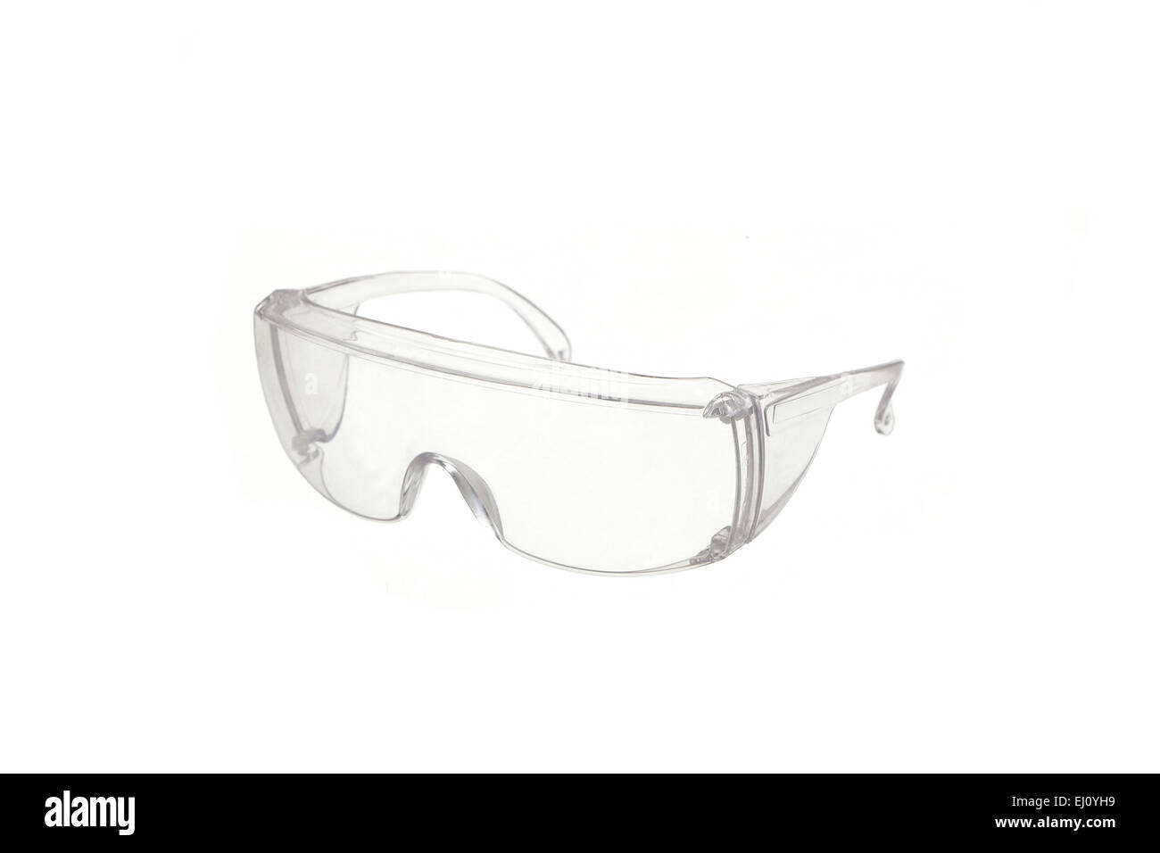 safety glasses isolated on white Stock Photo