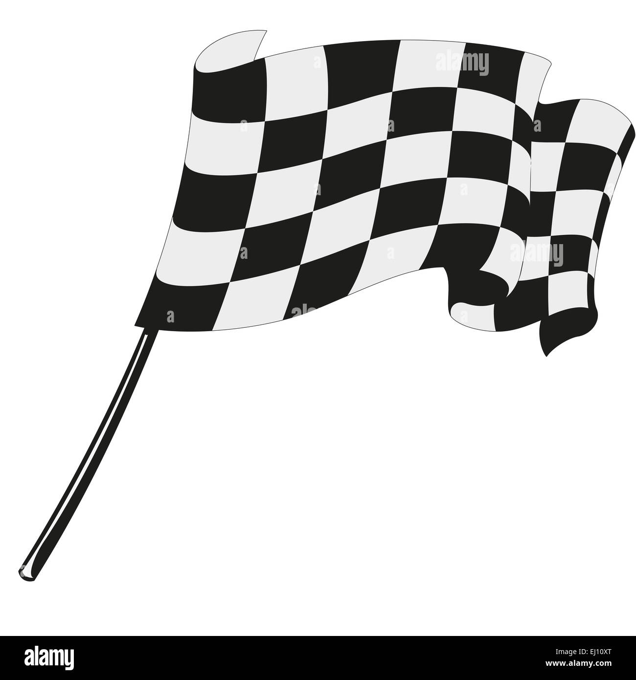 checkered flag racing Stock Photo Alamy
