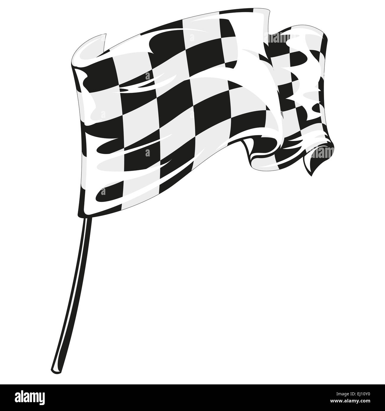 checkered flag racing Stock Photo - Alamy