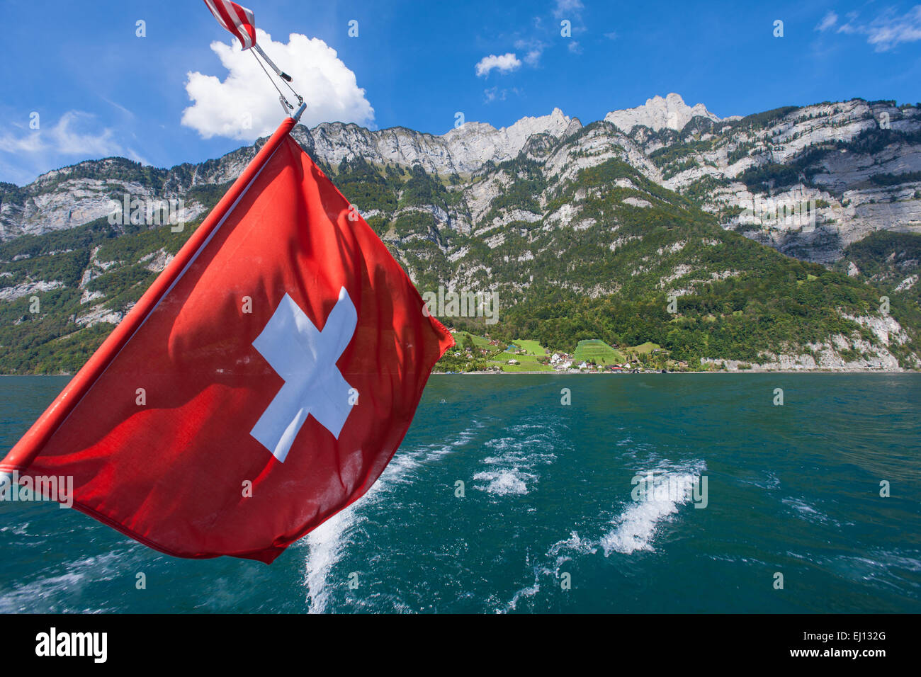 Flag of st gallen hi-res stock photography and images - Alamy