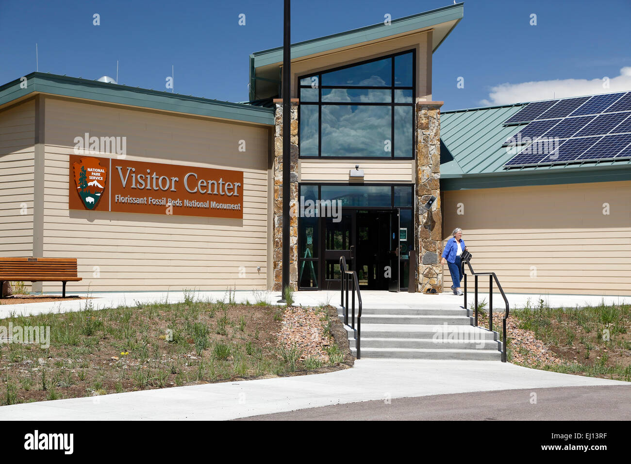 Visitor Center, Florissant Fossil Beds National Monument, Florissant