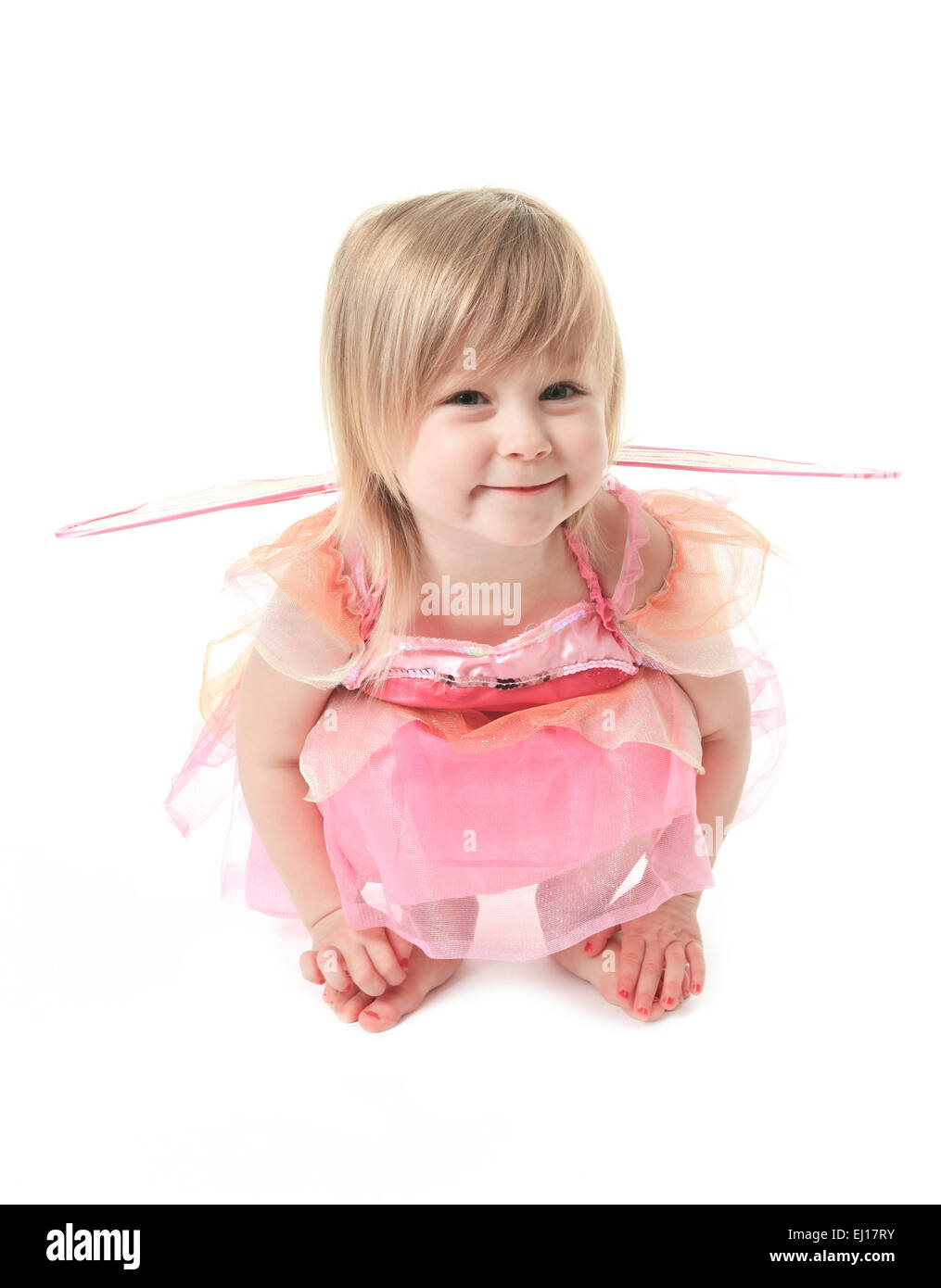 Butterfly face child Cut Out Stock Images & Pictures - Alamy