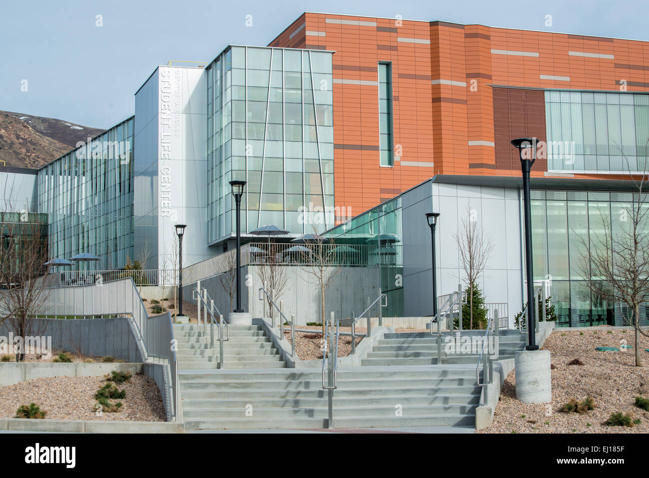 George Eccles Student Life Center - University of Utah Stock Photo