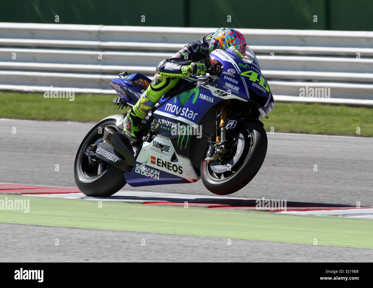 2014 San Marino MotoGP held at the Misano circuit Featuring: Valentino  Rossi Where: Misano, Italy When: 14 Sep 2014 Stock Photo - Alamy