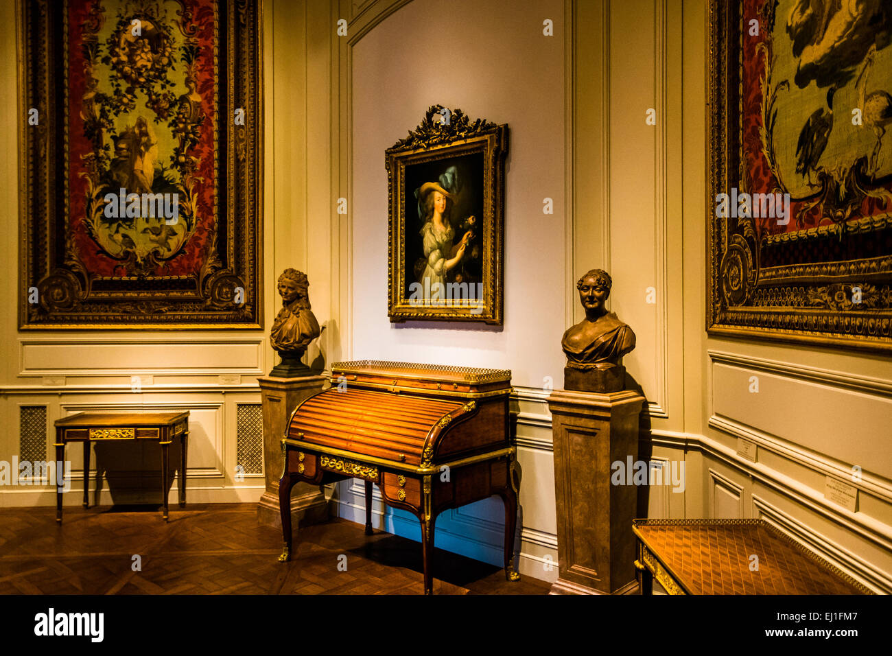 Room in the National Gallery of Art, Washington, DC. Stock Photo