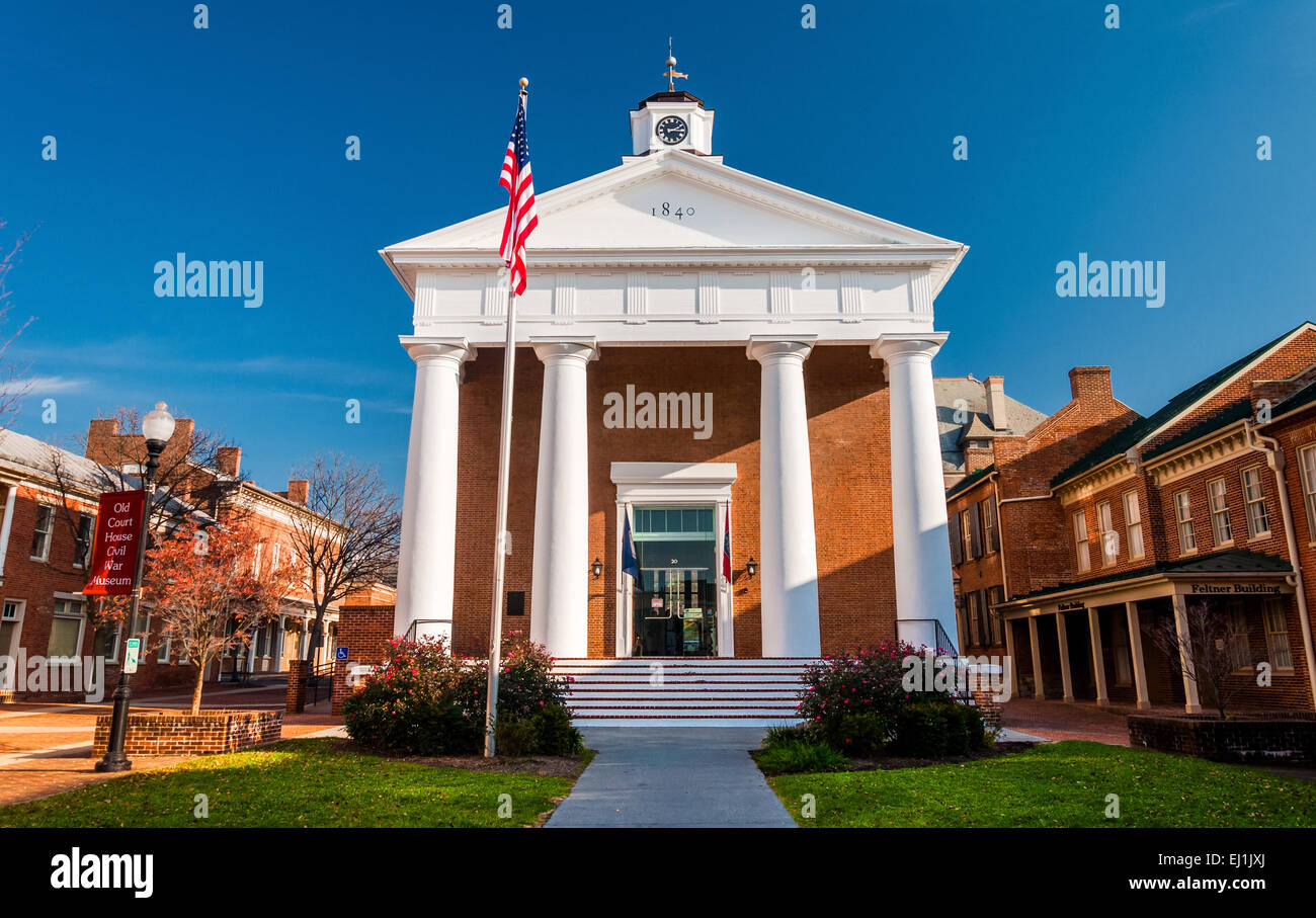 The Courthouse in Winchester, Virginia Stock Photo Alamy