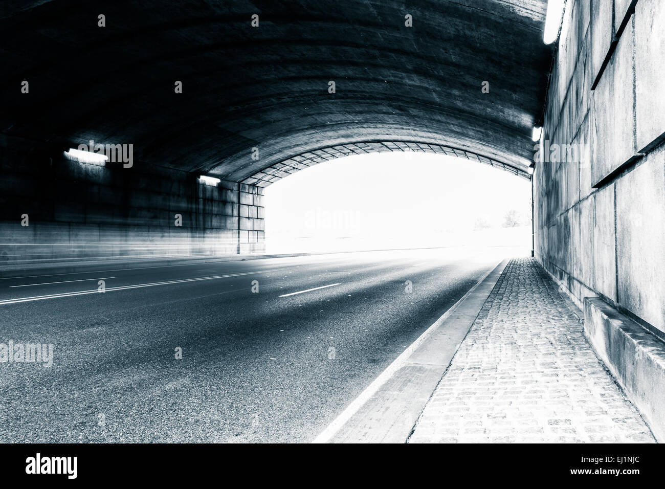 Tunnel on a road in Washington, DC Stock Photo Alamy
