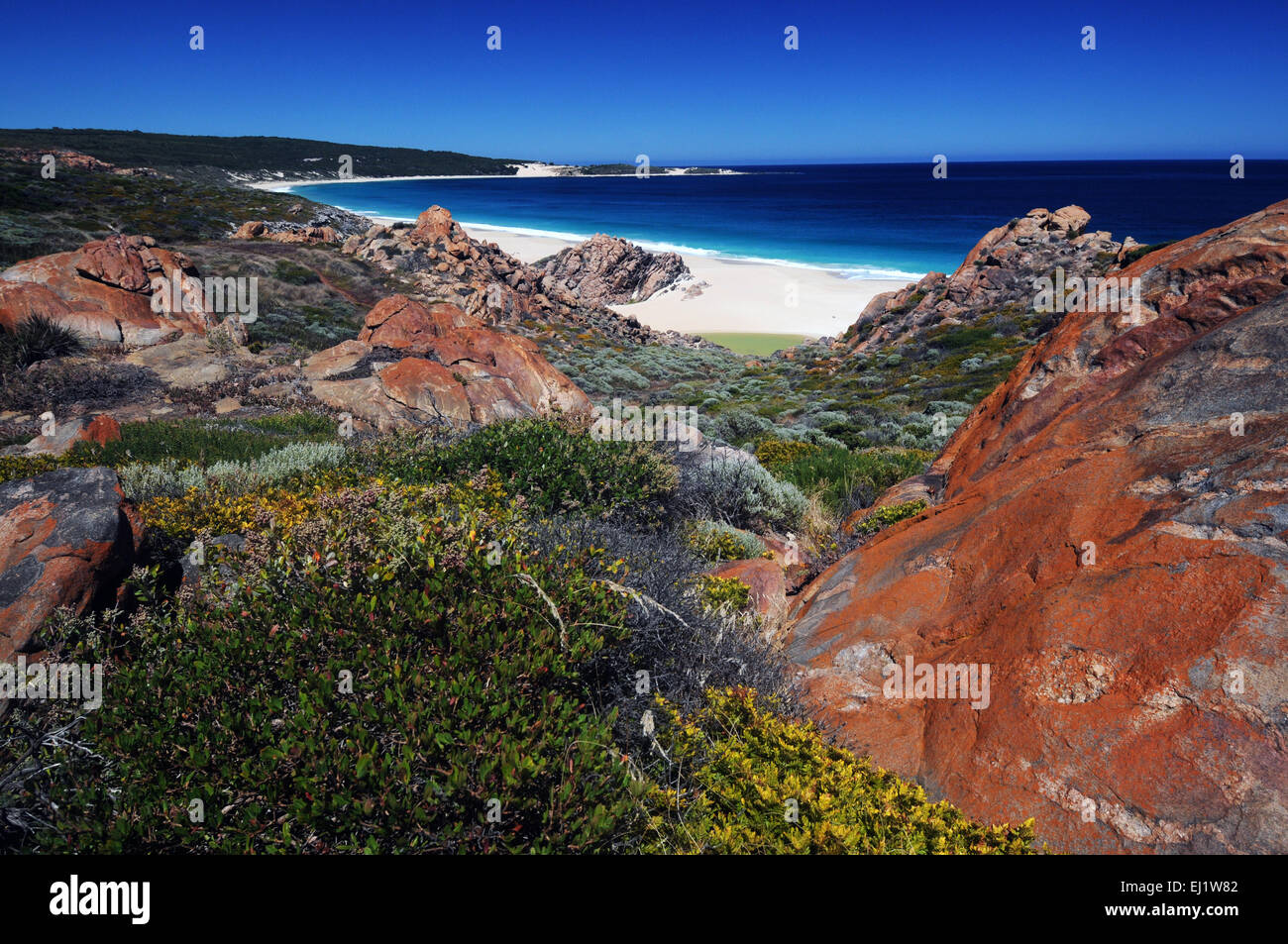 Injidup Beach, Cape Clairault, Leeuwin-Naturaliste National Park, Margaret River region, Western Australia Stock Photo