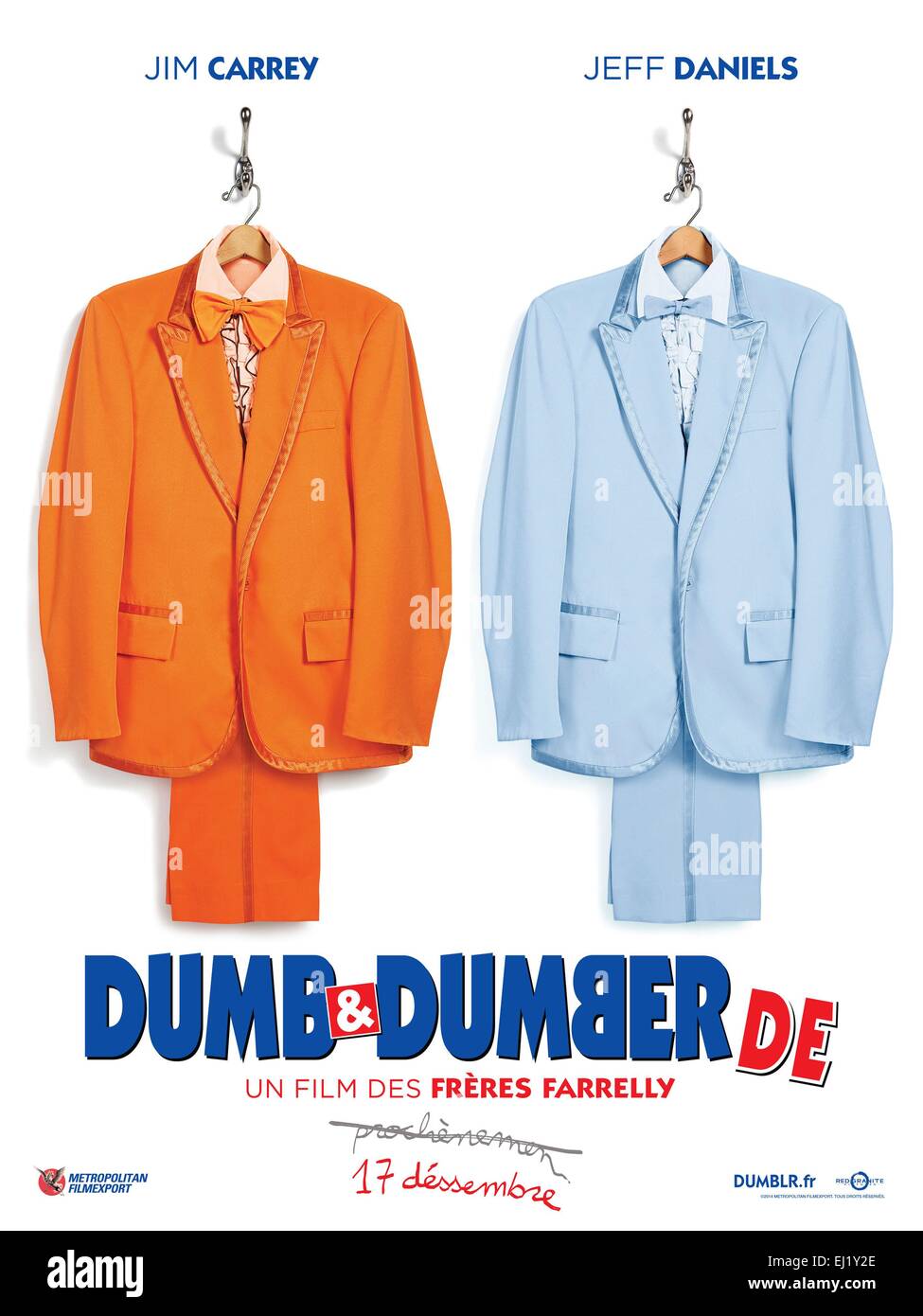 Dumb and Dumber To Year : 2014 USA Director : Bobby Farrelly, Peter Farrelly Movie poster (Fr) Stock Photo
