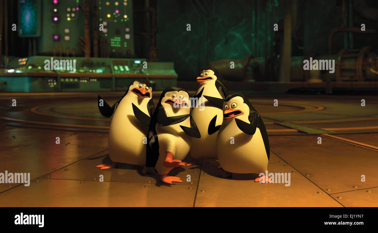The Penguins of Madagascar Year : 2014 USA Director : Eric Darnell, Simon J. Smith Animation Stock Photo