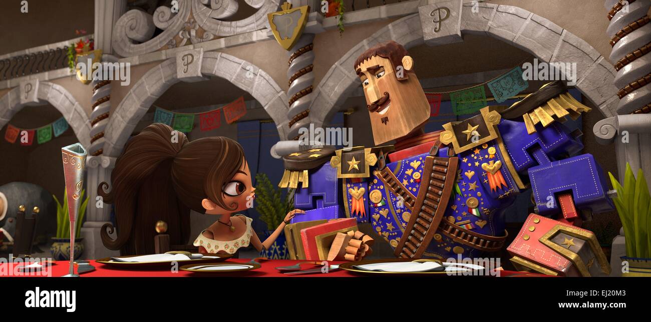 The Book of Life Year : 2014 USA Director : Jorge R. Gutierrez Animation Stock Photo