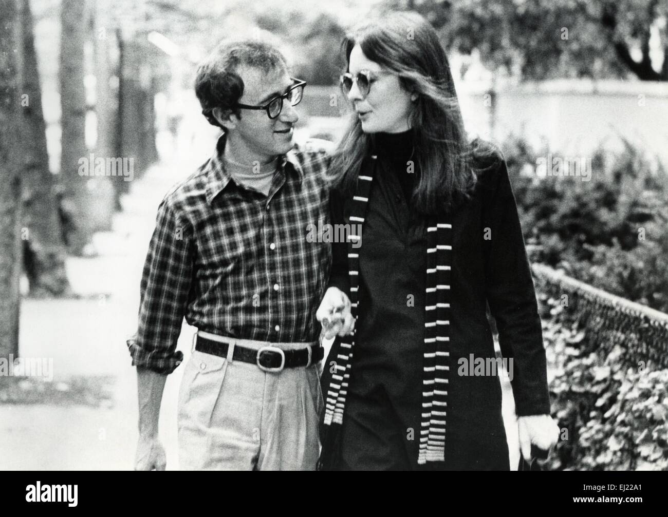 Annie Hall AnnÃ©e : 1977 USA RÃ©alisateur : Woody Allen Woody Allen, Diane Keaton Stock Photo