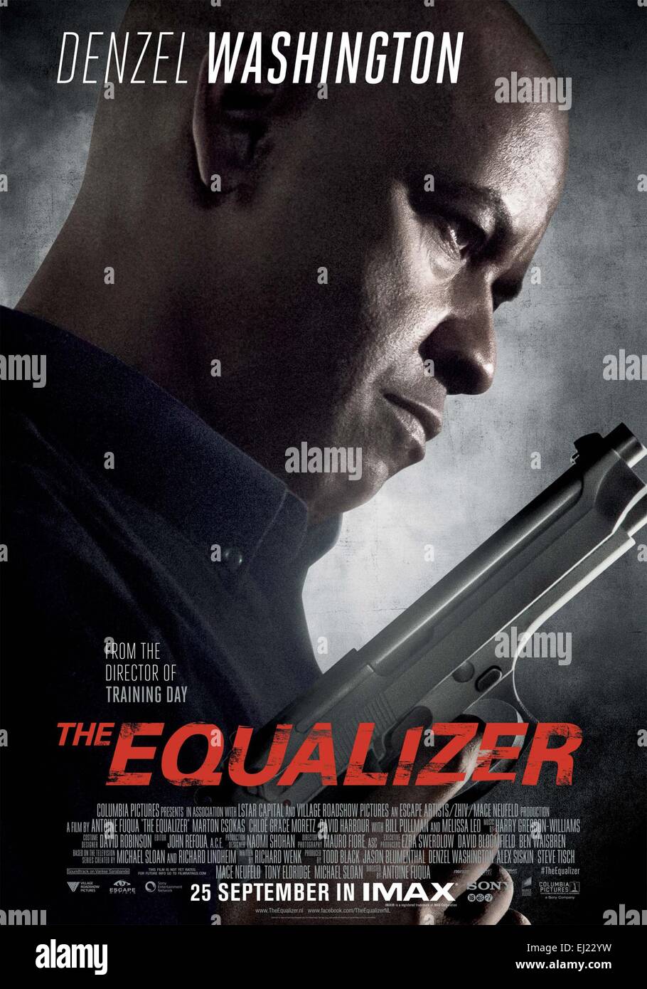 Skorpe excentrisk Brise The Equalizer Year 2014 USA Director : Antoine Fuqua Denzel Washington  Movie poster (USA Stock Photo - Alamy