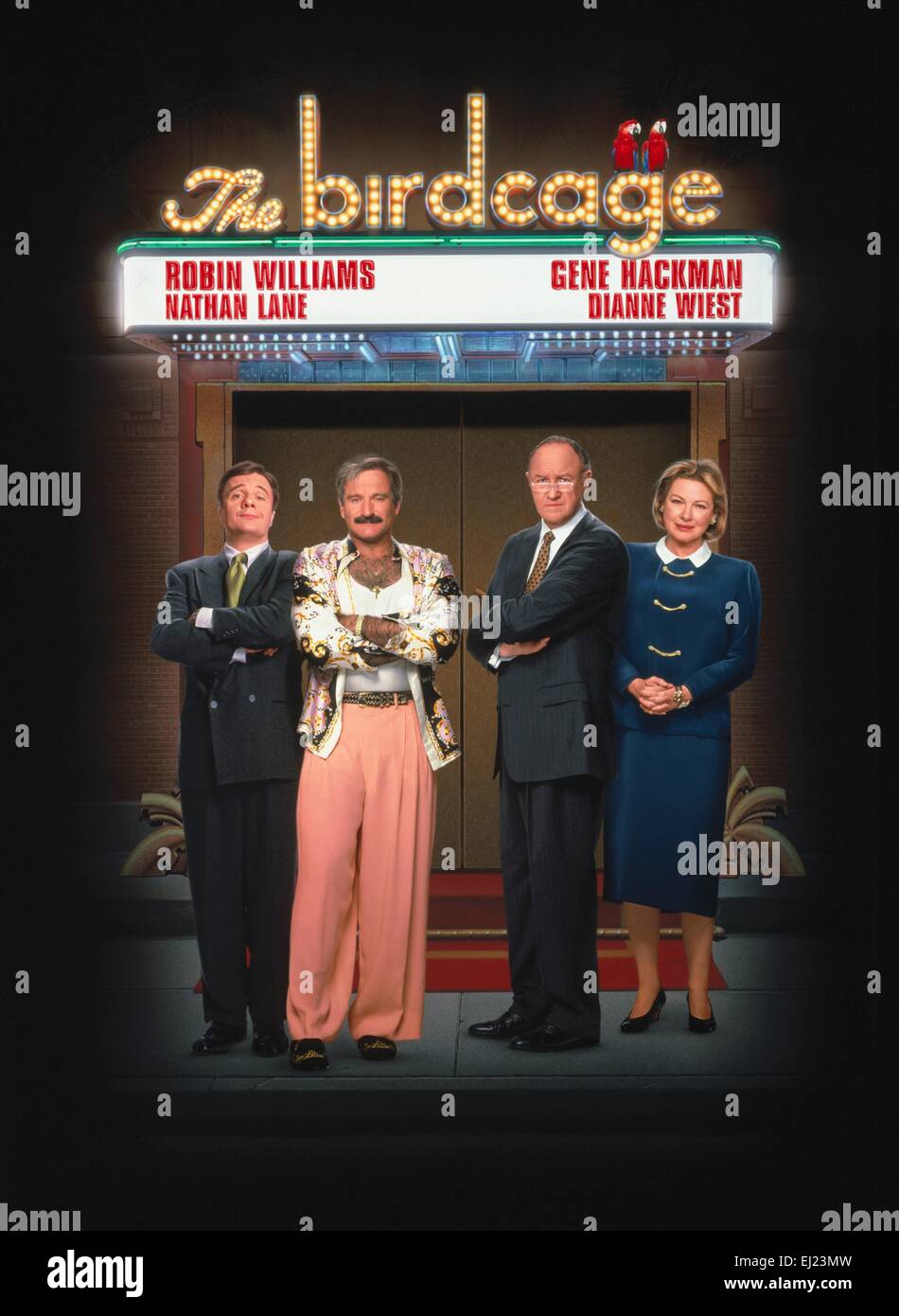Bird cage clearance movie cast