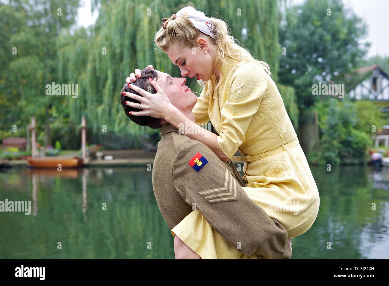 Callum turner vanessa kirby hi-res stock photography and images - Alamy