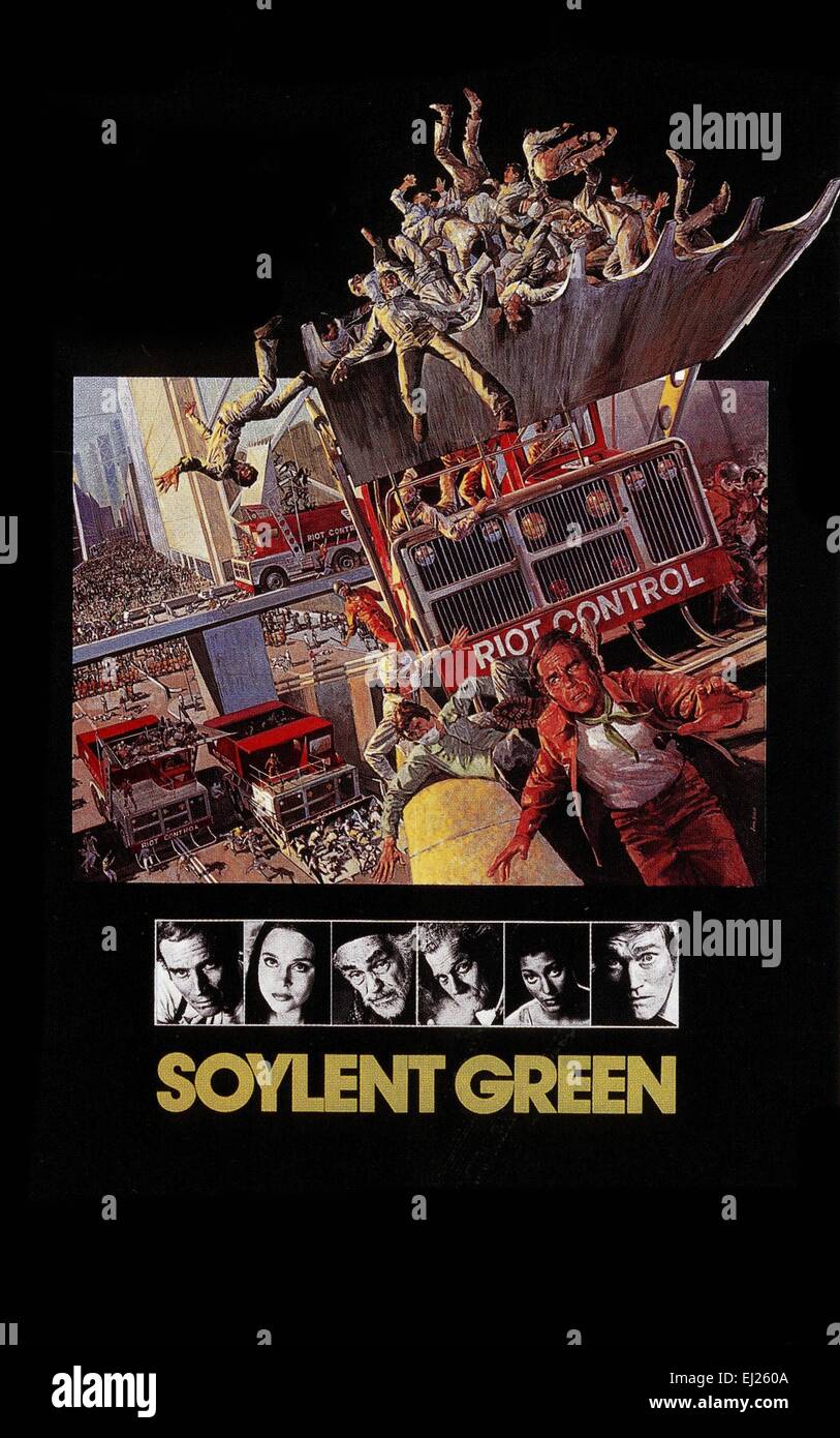Soylent Green Year 1973 USA Director Richard Fleischer Movie poster