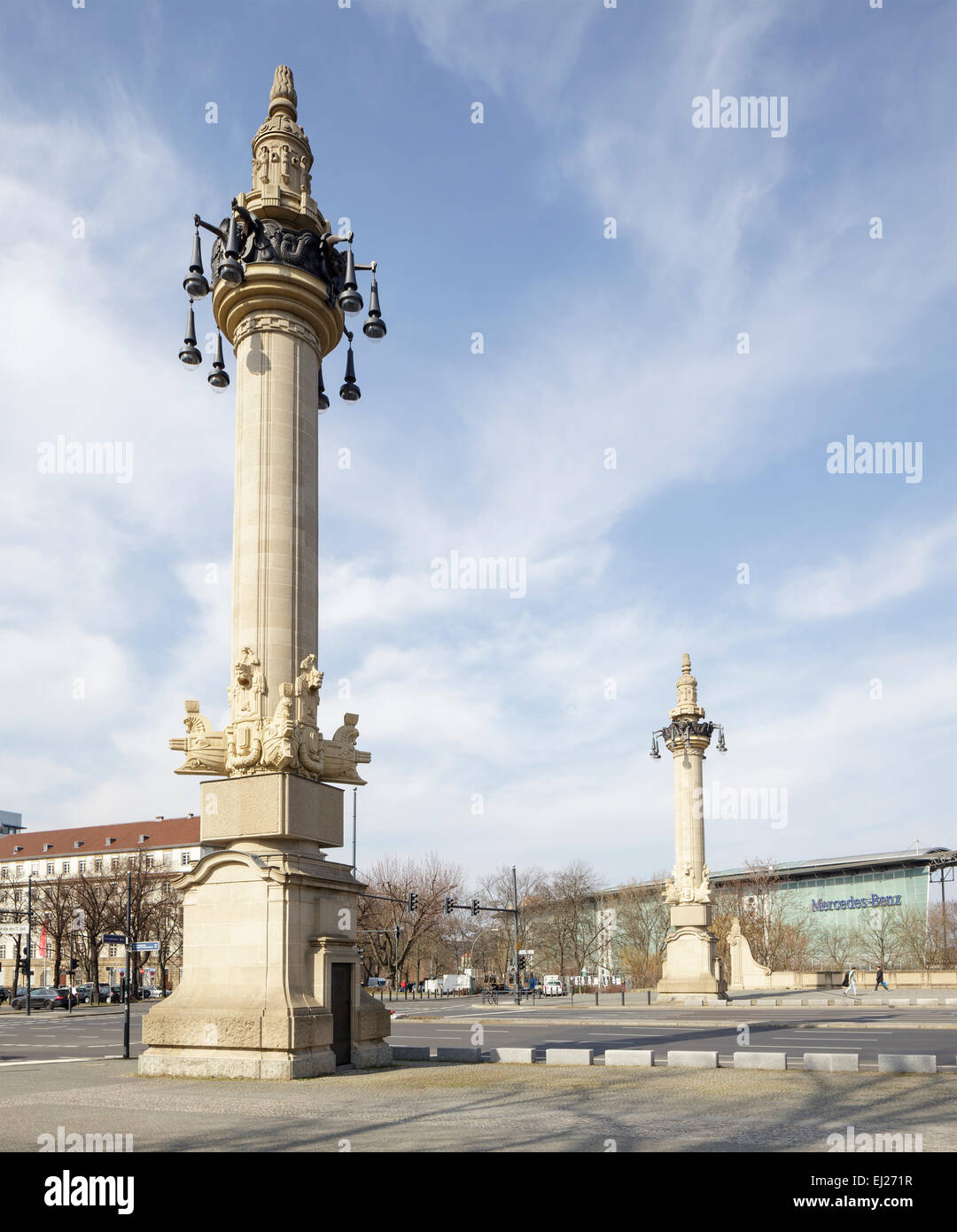 Charlottenburg Gate, Berlin, Germany Stock Photo