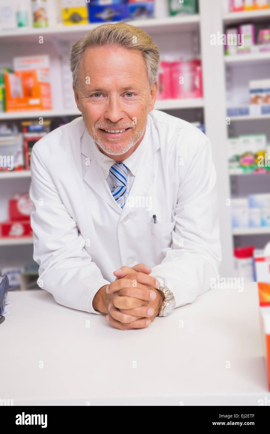 Pharmacist at her desk hi-res stock photography and images - Alamy