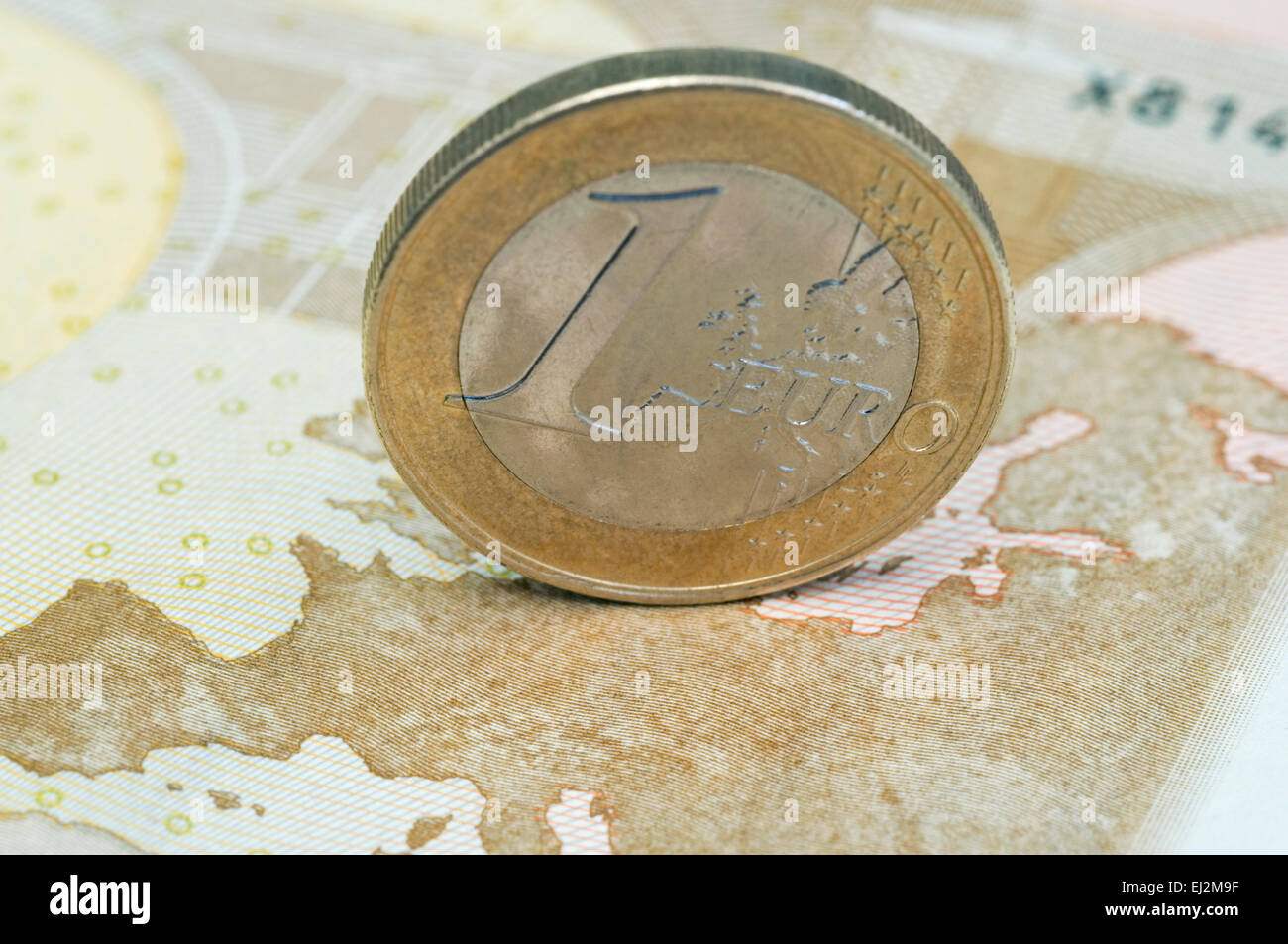 One euro coin hi-res stock photography and images - Alamy